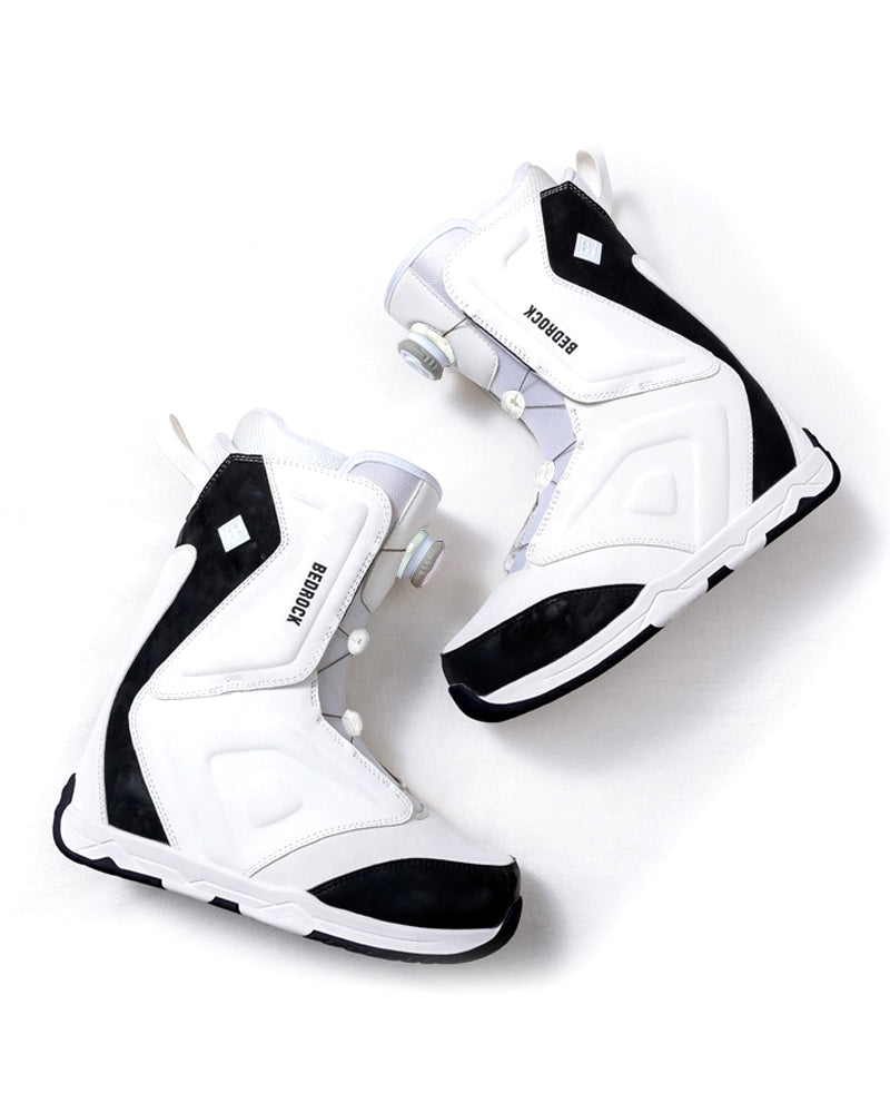 Stylish Dual-Tone Snow Boots