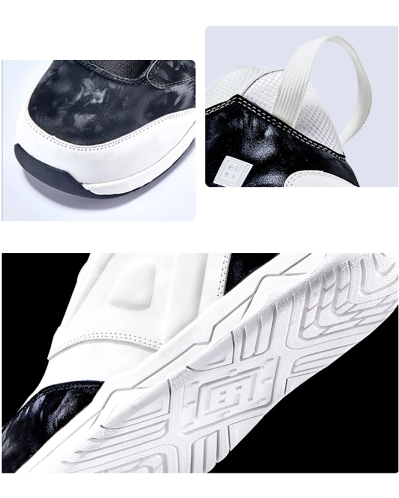 Stylish Dual-Tone Snow Boots