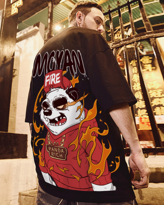 Relaxed Panda Vibes Tee