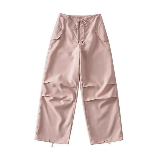 Pink Parachute Pants