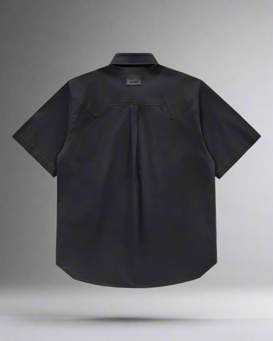 Dynamic Patchwork Techwear Top