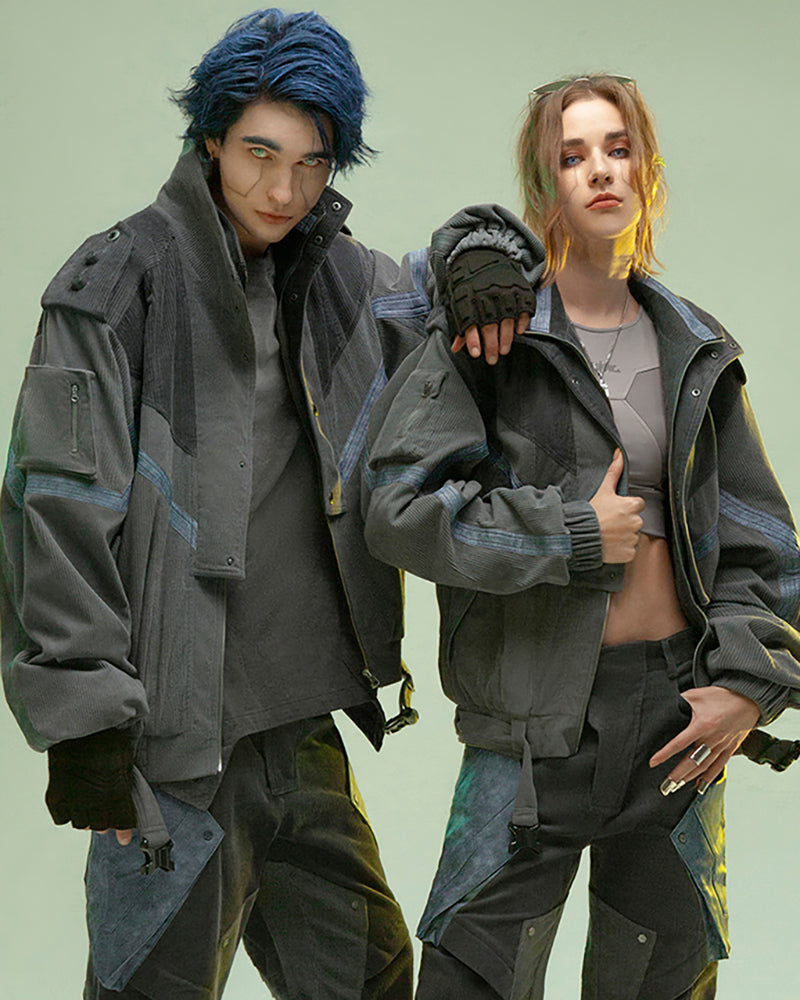 Edgy Corduroy Jacket for Rebels