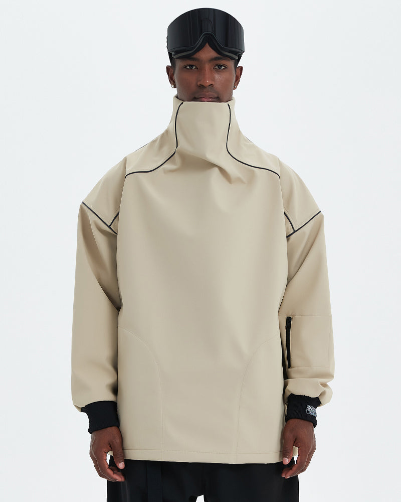 Cozy High-Neck Ski Hoodie
