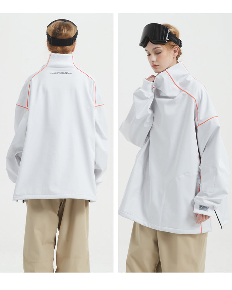 Cozy High-Neck Ski Hoodie