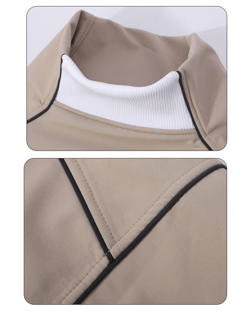 Cozy High-Neck Ski Hoodie
