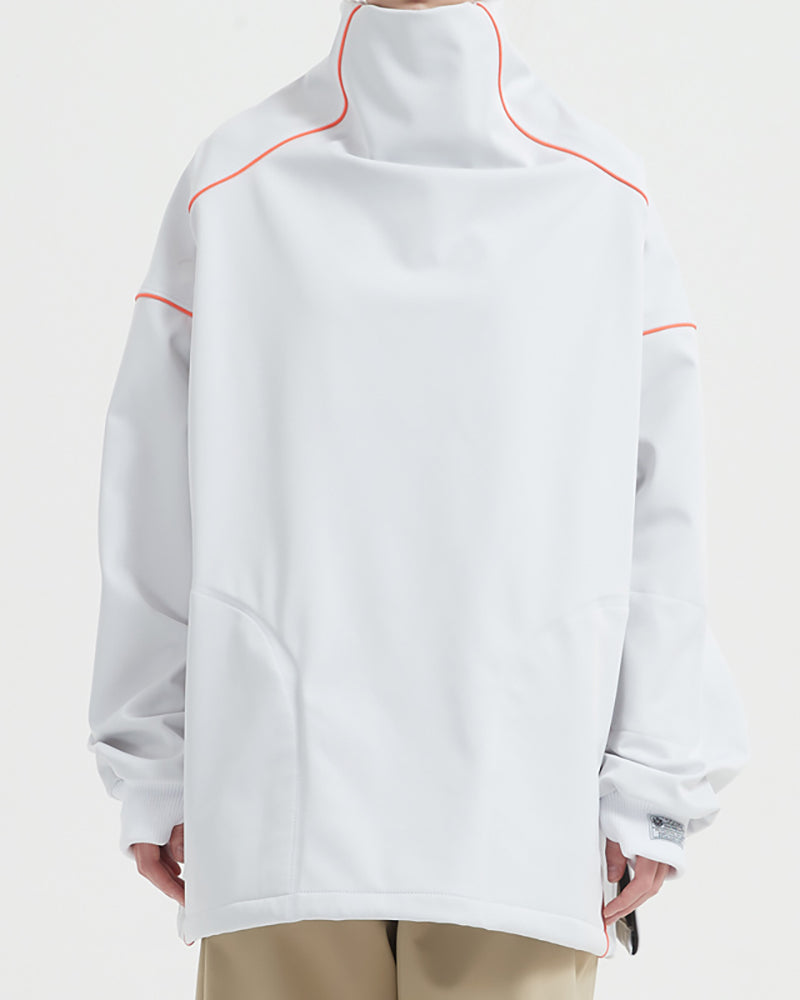 Cozy High-Neck Ski Hoodie