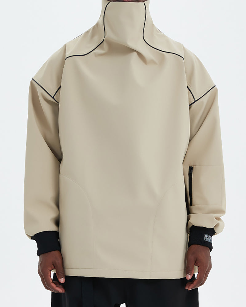 Cozy High-Neck Ski Hoodie