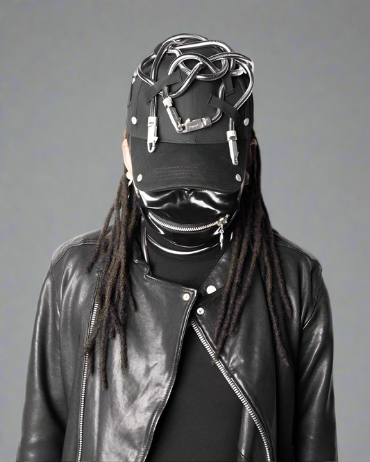 Edgy Snake Chain Cap