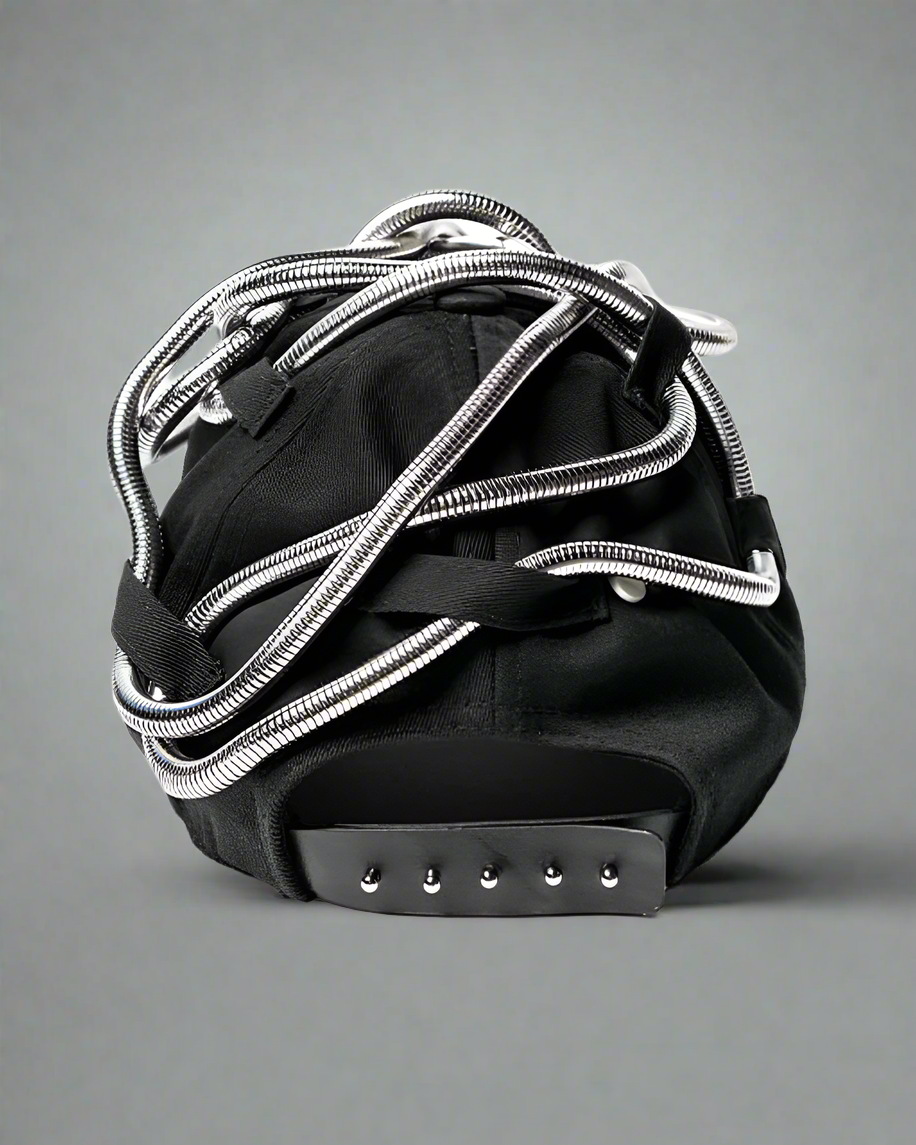 Edgy Snake Chain Cap