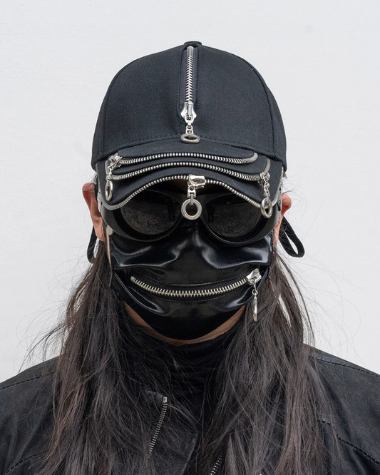 Edgy Zippered Cap for Rebels
