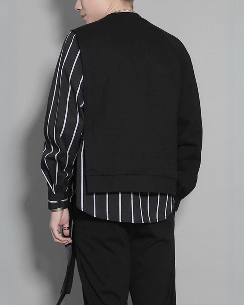 Vibrant Ribbon-Detail Sweatshirt