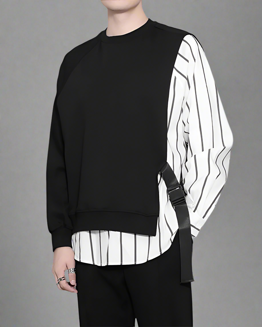 Vibrant Ribbon-Detail Sweatshirt