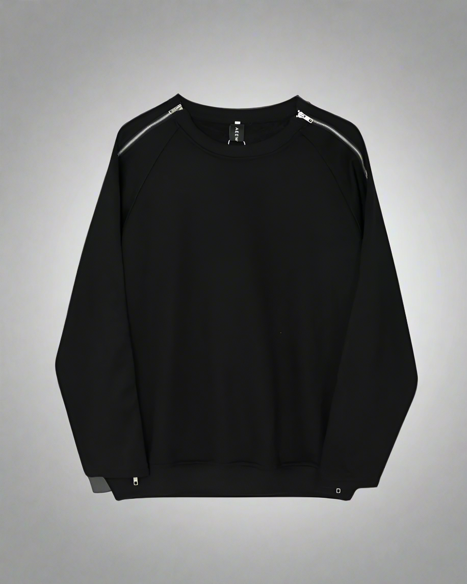 Chic Zip-Up Street Hoodie