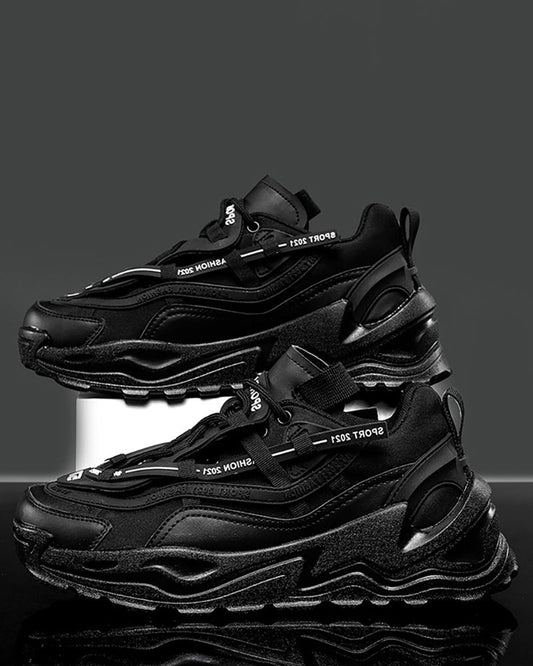 Chic Mesh Platform Sneakers