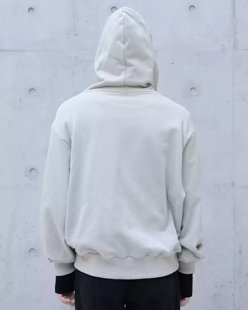 Edgy Asymmetrical Zip Hoodie
