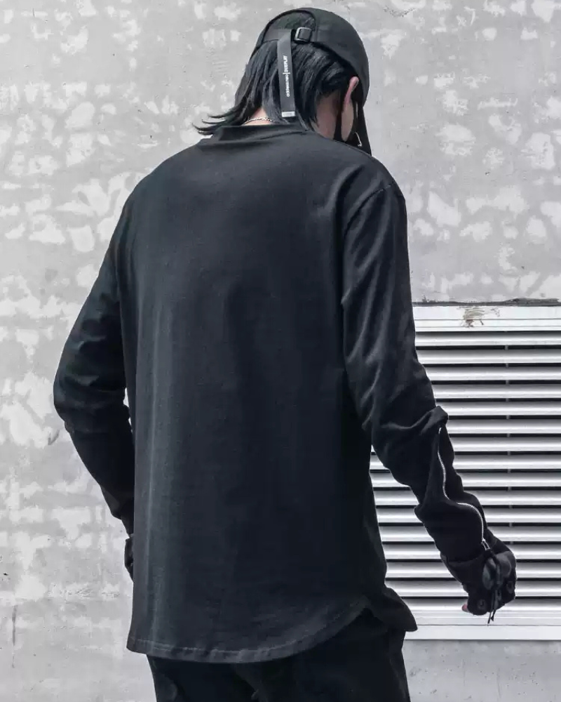 Spooky Skeleton Long Sleeve Shirt