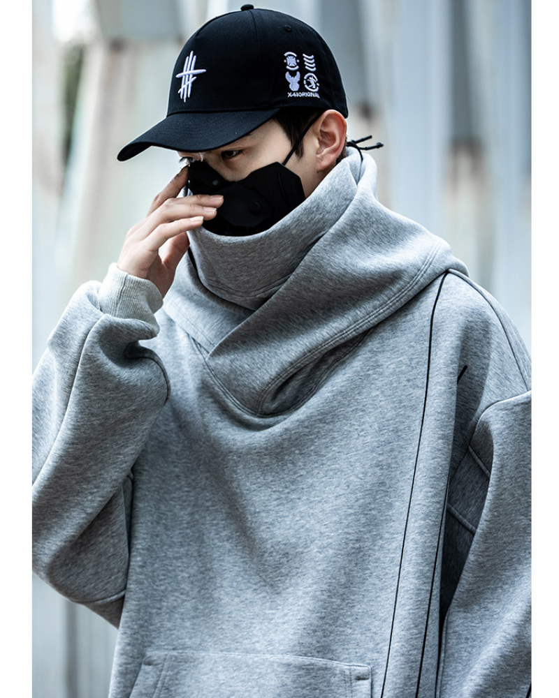 Chic Turtleneck Hoodie for Everyone