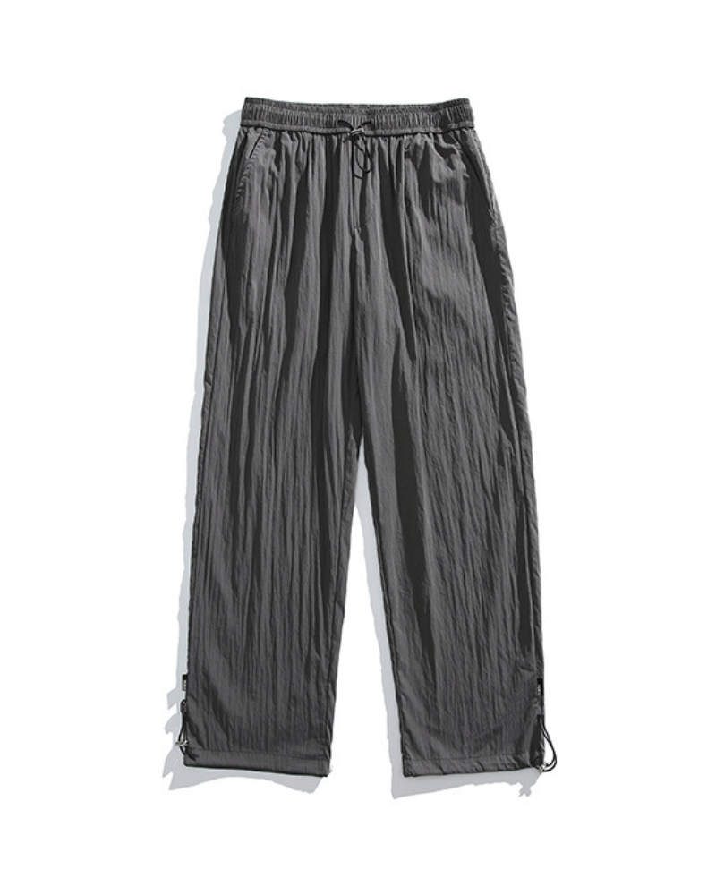 Breezy Pleated Hiking Trousers