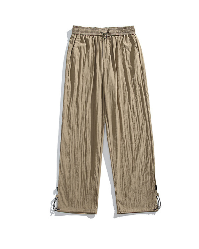 Breezy Pleated Hiking Trousers