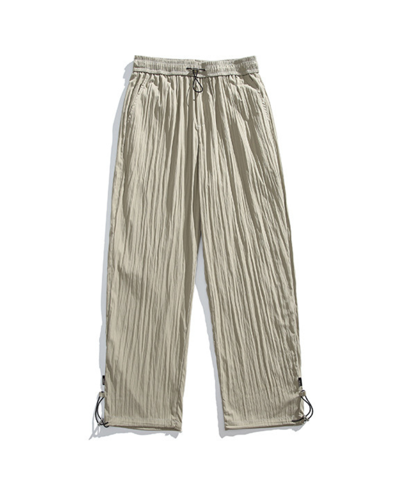 Breezy Pleated Hiking Trousers