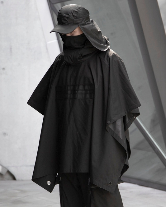 Futuristic Waterproof Samurai Cape