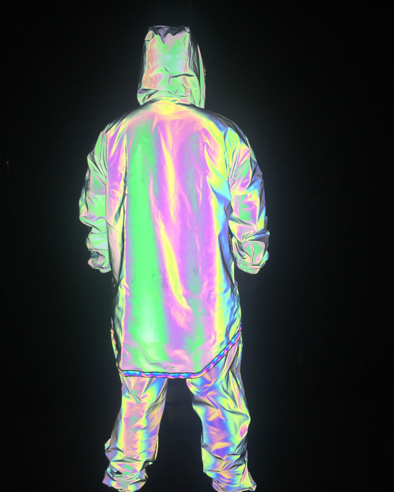 Eye-Catching Reflective Tech Jacket