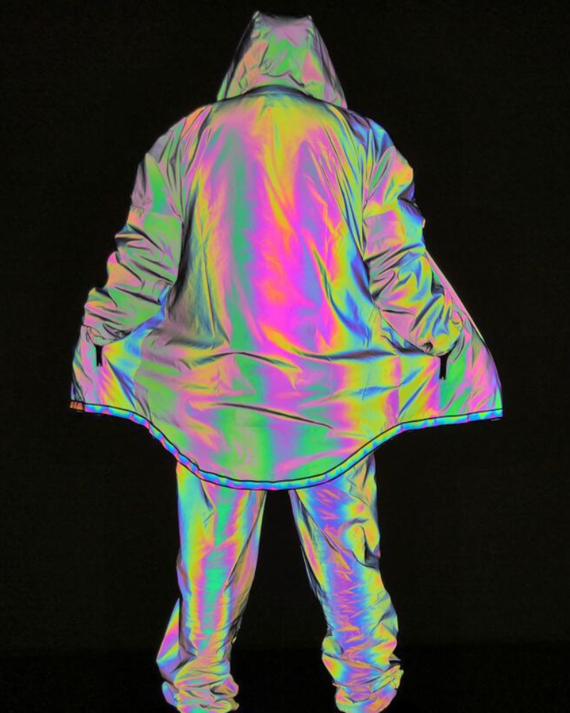 Eye-Catching Reflective Tech Jacket