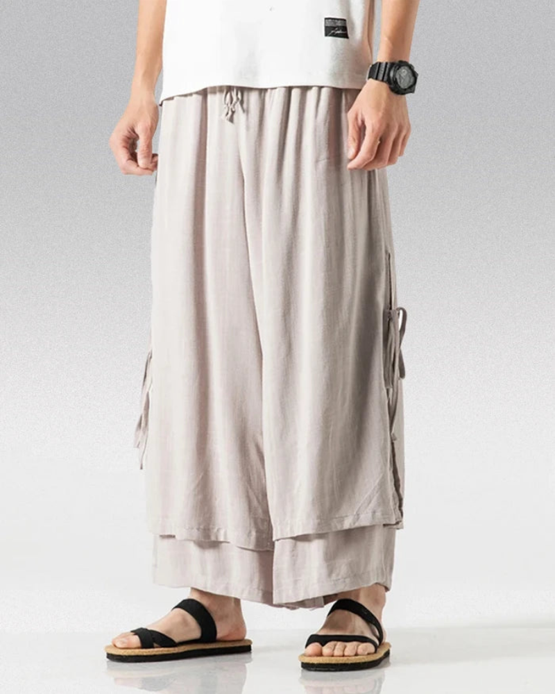 Chic Cotton Hakama Trousers