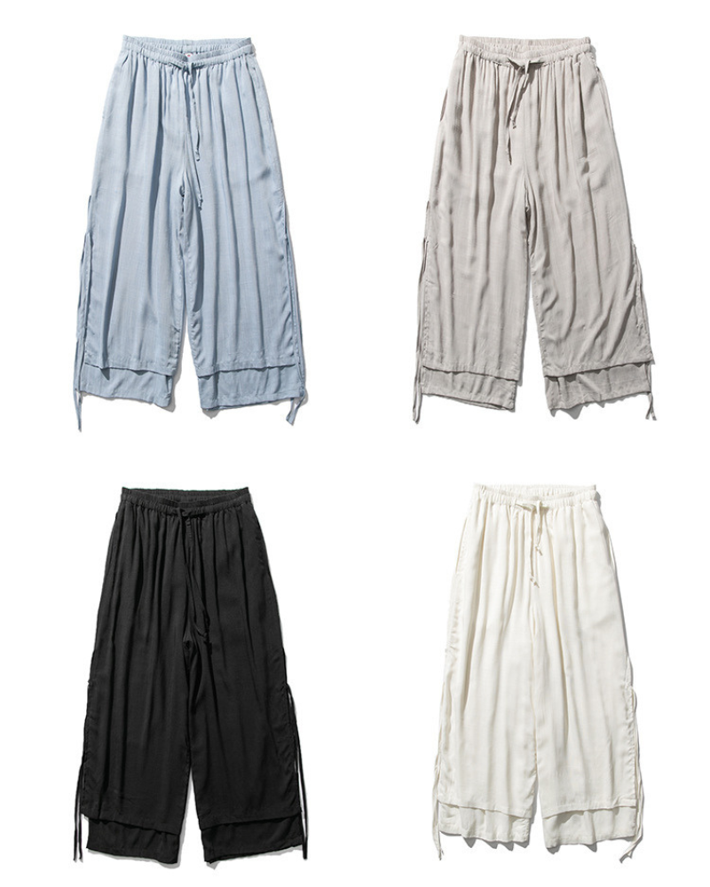 Chic Cotton Hakama Trousers