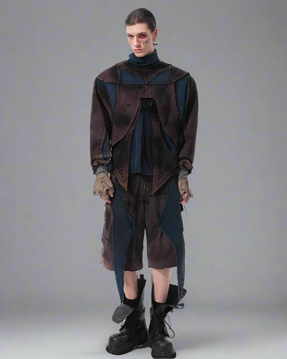 Edgy Urban Techwear Ensemble