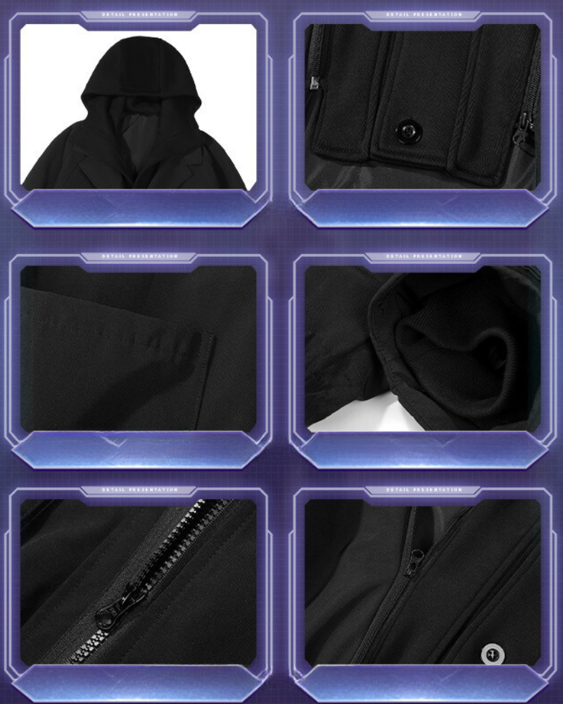 Adaptable Hooded Tech Jacket