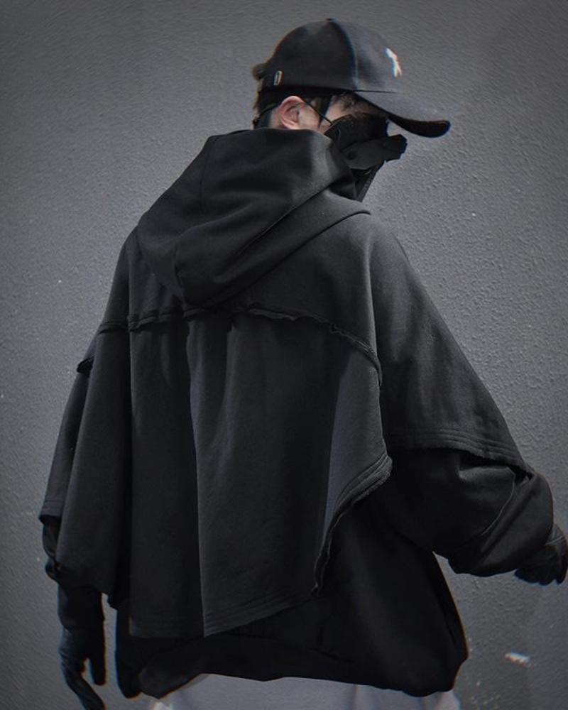 All-Season Unisex Cape Hoodie