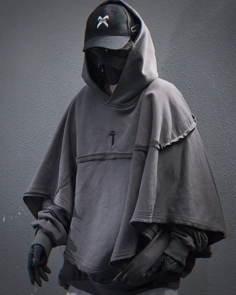 All-Season Unisex Cape Hoodie