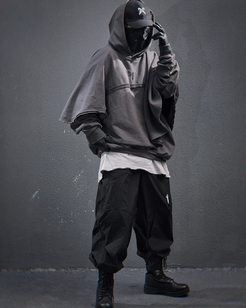 All-Season Unisex Cape Hoodie