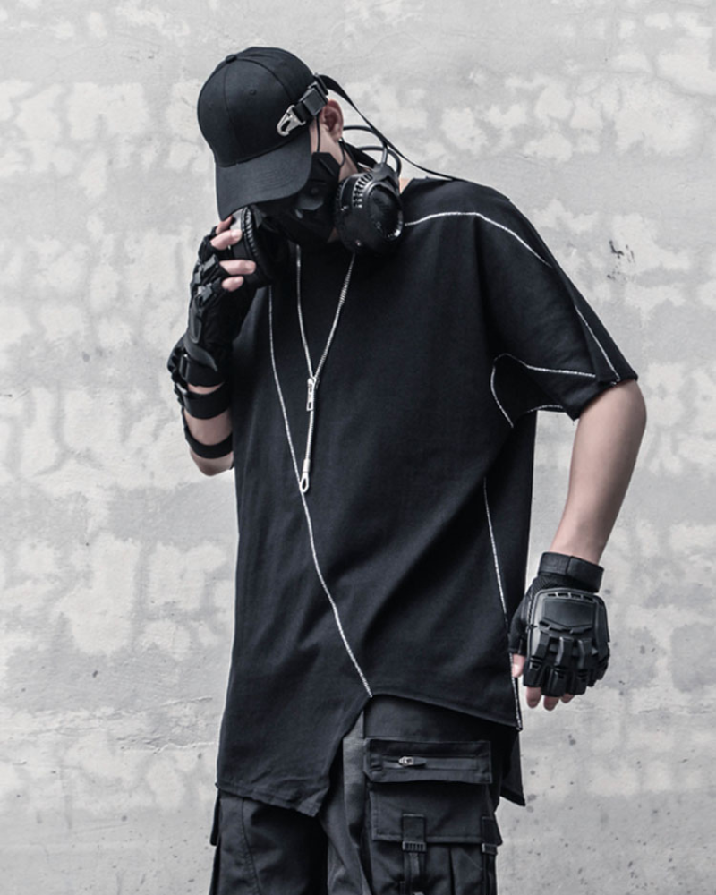 Futuristic Geometry Tech Tee