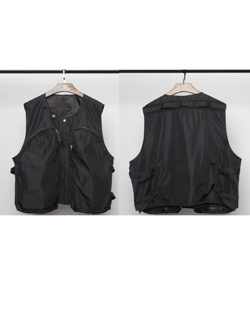 City Chic Zip-Up Vest