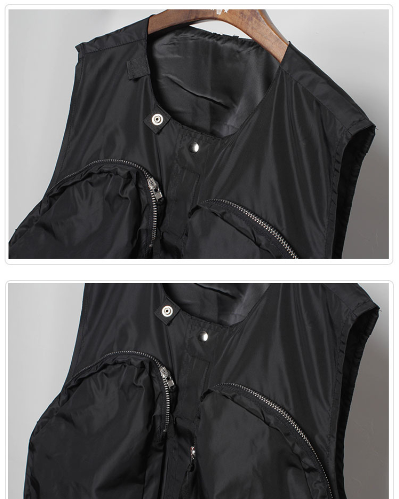 City Chic Zip-Up Vest