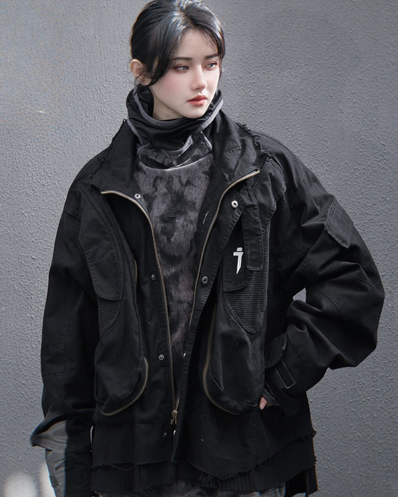 Rugged Vintage Paratrooper Jacket