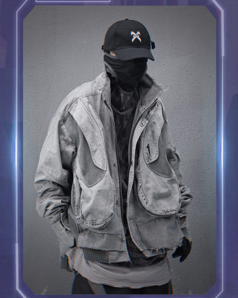 Rugged Vintage Paratrooper Jacket