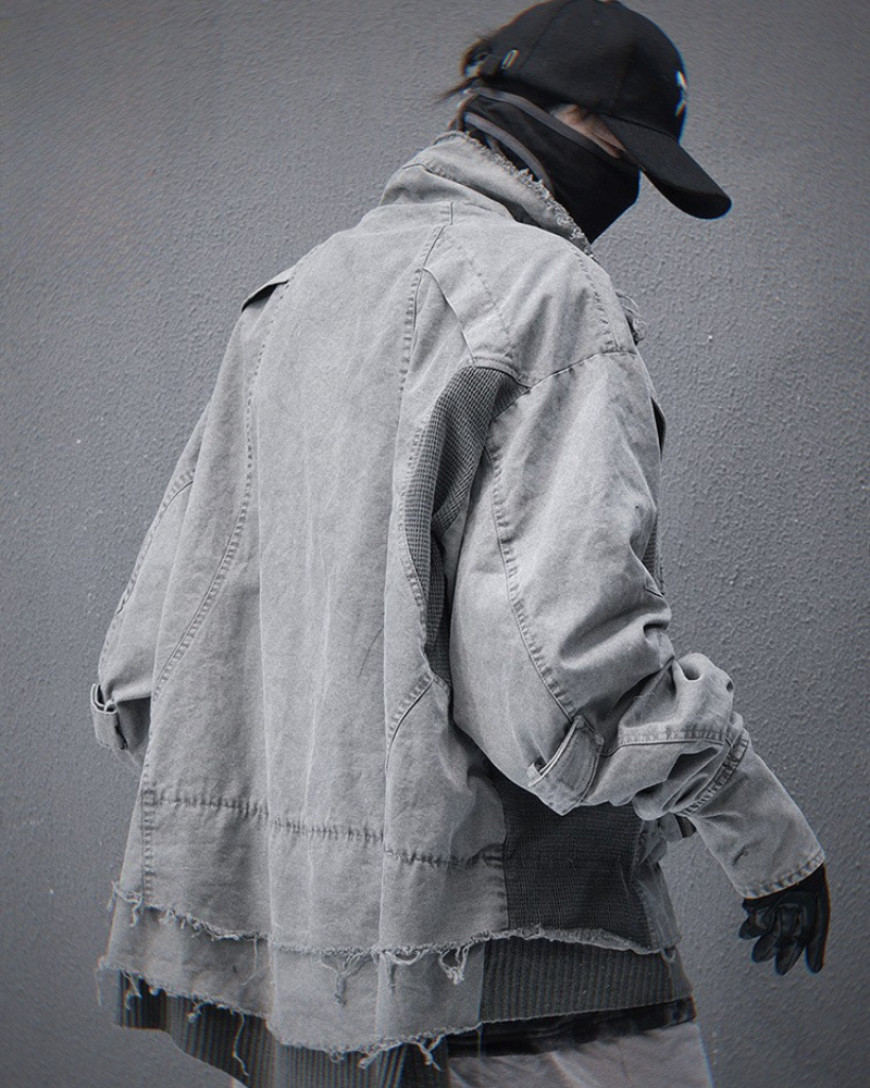 Rugged Vintage Paratrooper Jacket