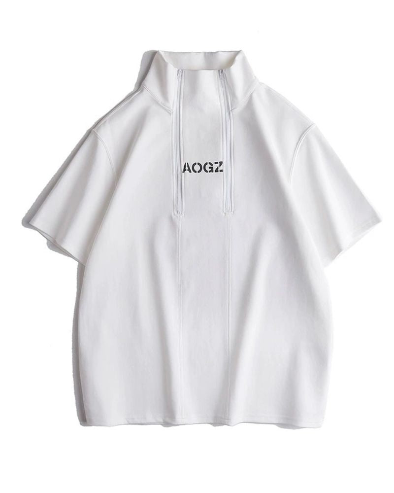 Chic High Neck Urban Top