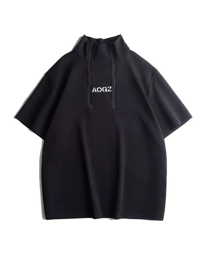 Chic High Neck Urban Top