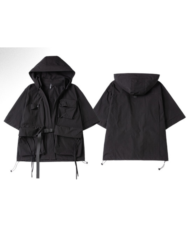 Stealthy Hooded Kyoto Wrap