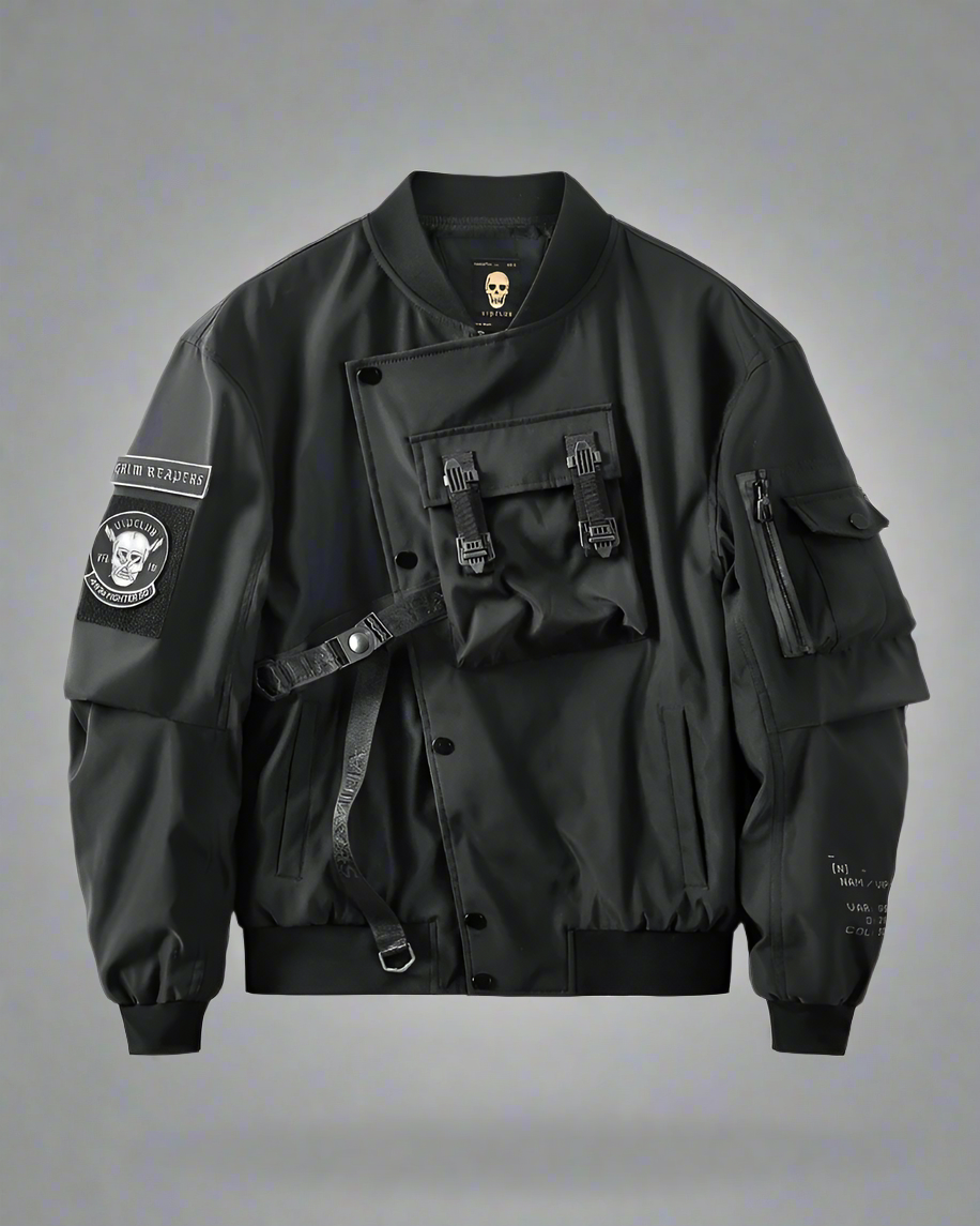 Futuristic Gothic Skull Jacket