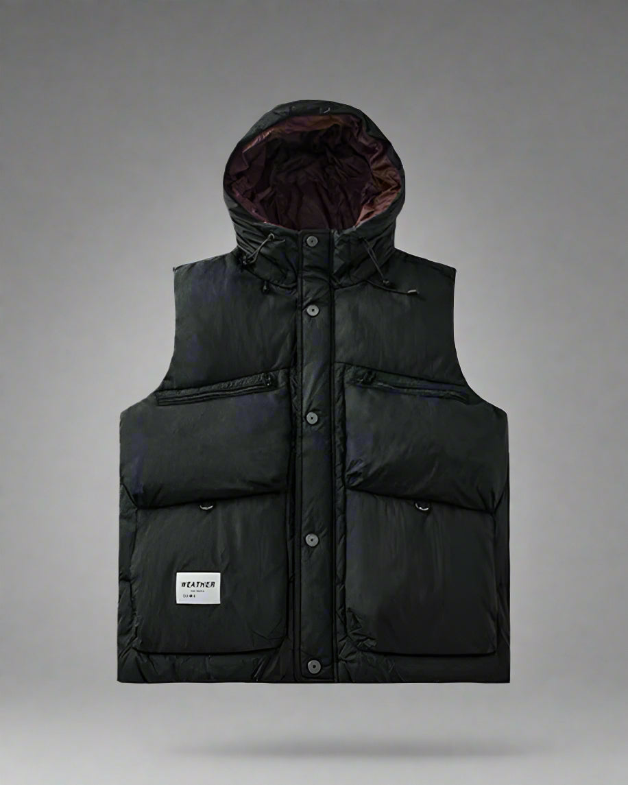 Stylish Stand Collar Winter Vest