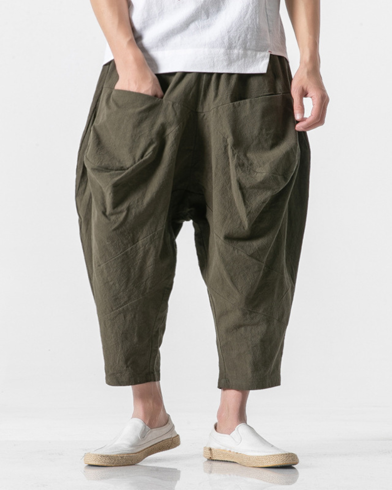 Chic Wide-Leg Urban Trousers