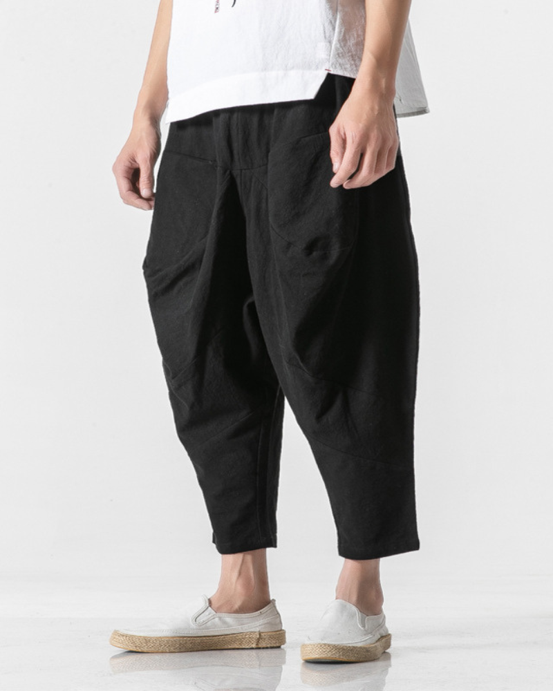 Chic Wide-Leg Urban Trousers
