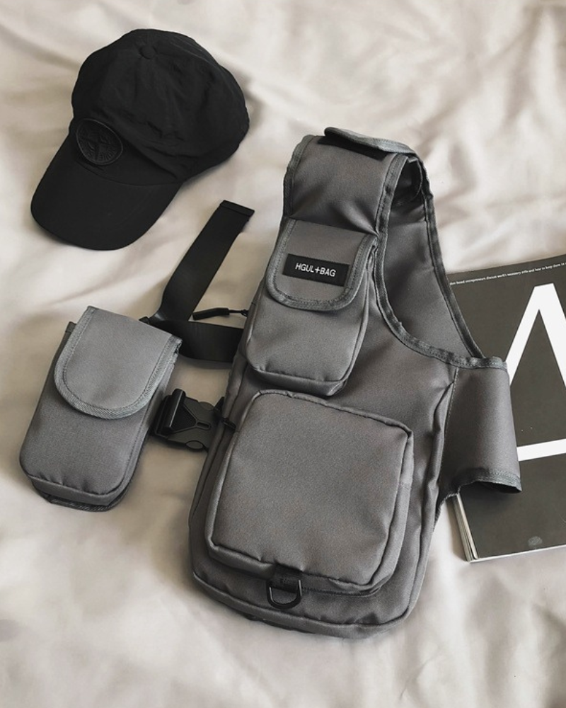 Stylish Half Vest Chest Pack