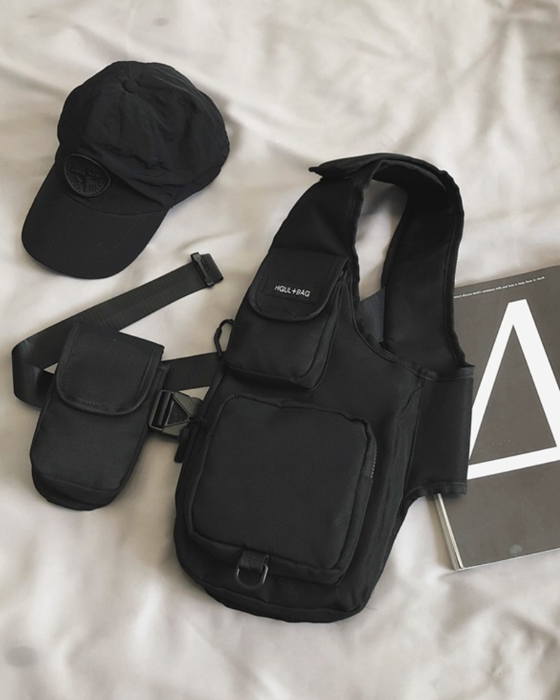 Stylish Half Vest Chest Pack