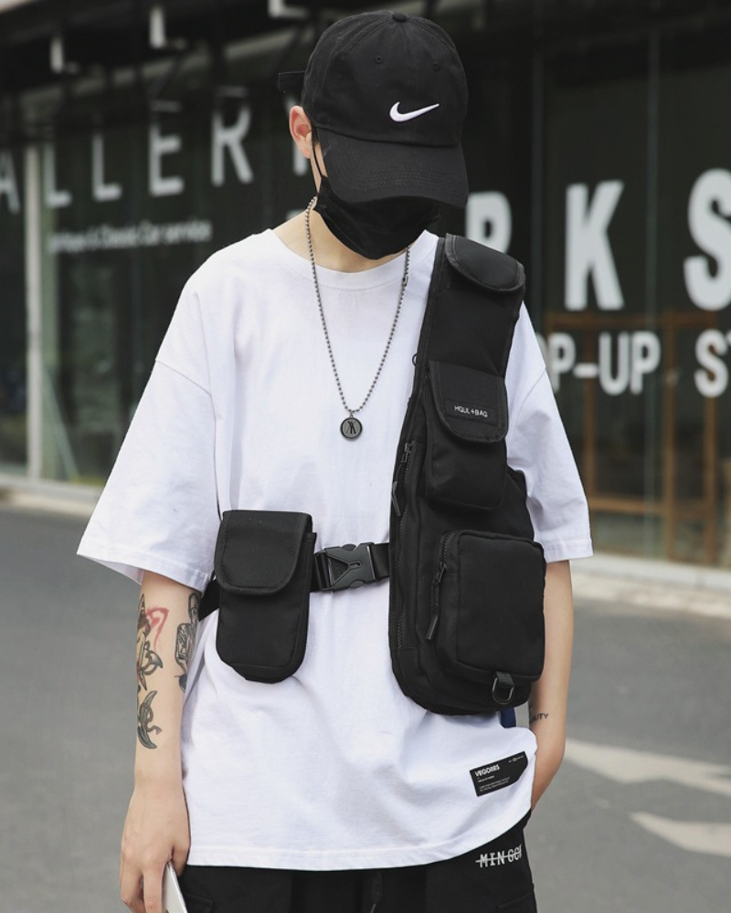 Stylish Half Vest Chest Pack